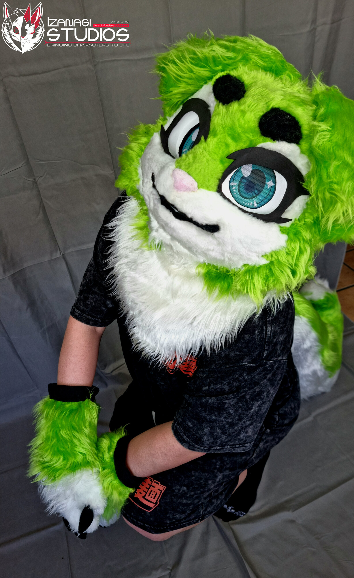 The Doggy fursuit being cute